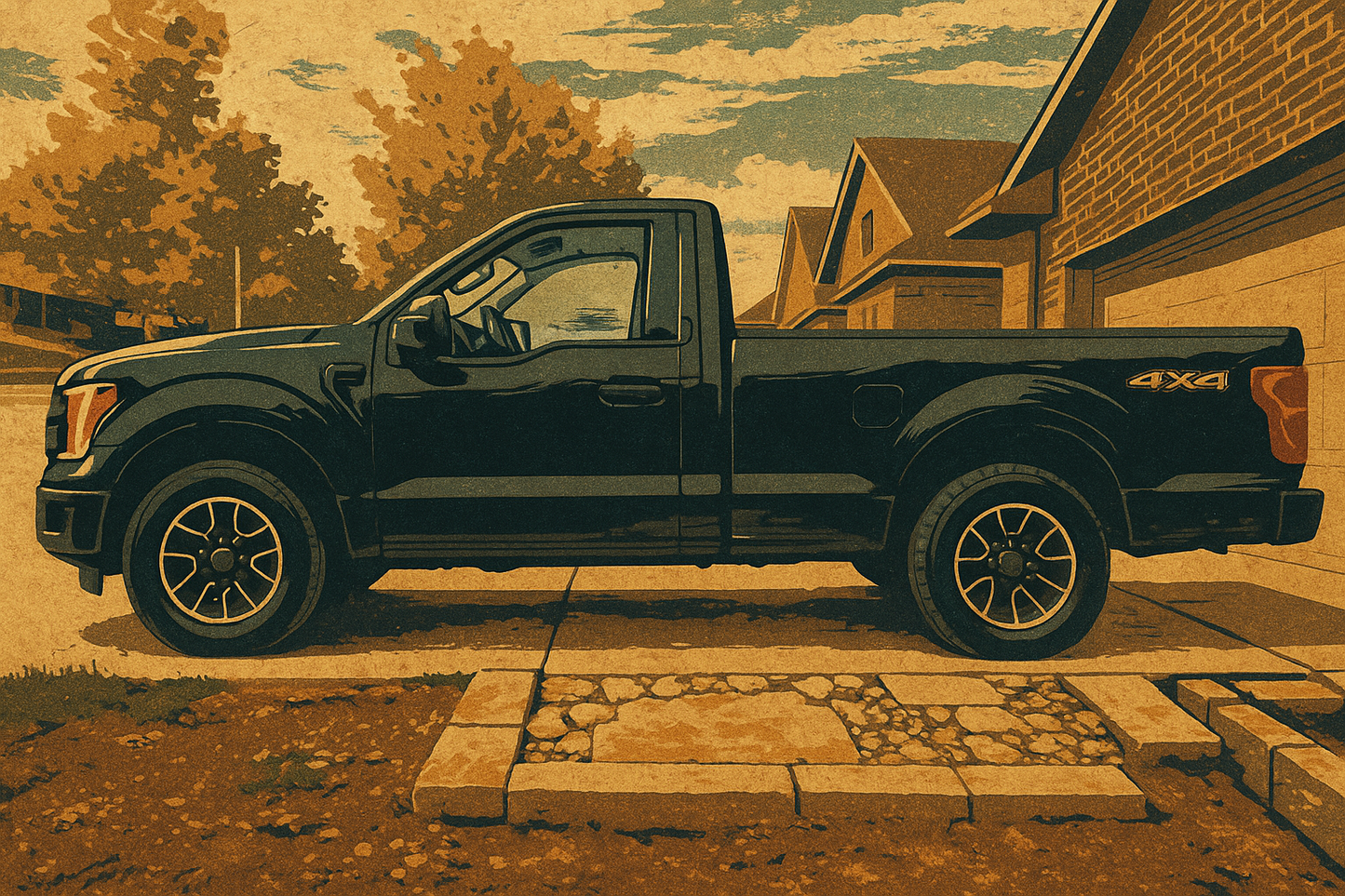 A wolf in truck's clothing Digital Download
